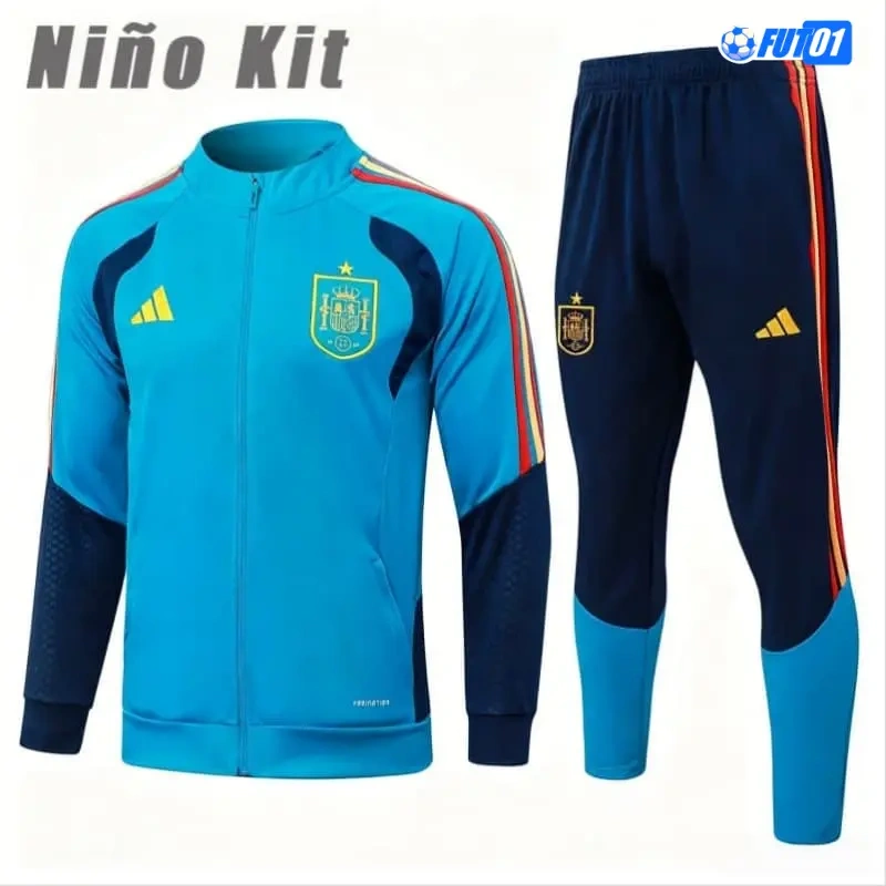 Chandal España 2026 Niño Azul Real