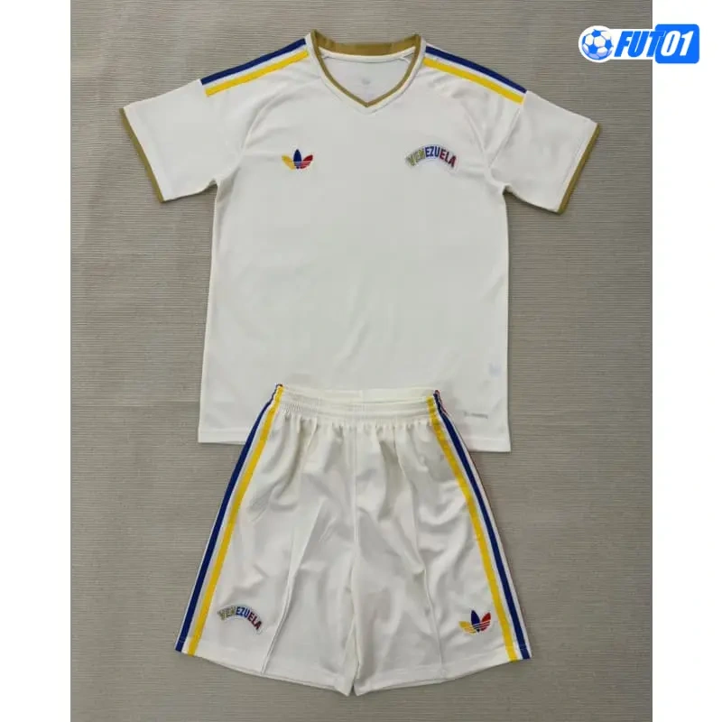 Camiseta Venezuela Away Mundial 2026 Niño