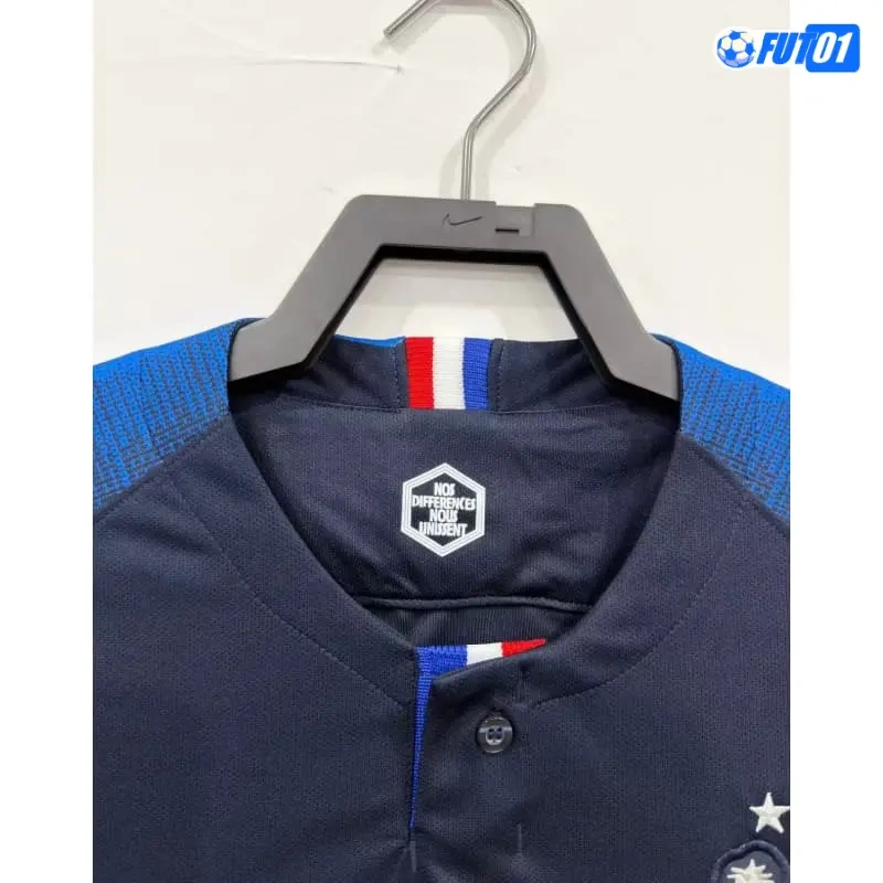 Camiseta Francia Home 2018 Retro Copa Mundial