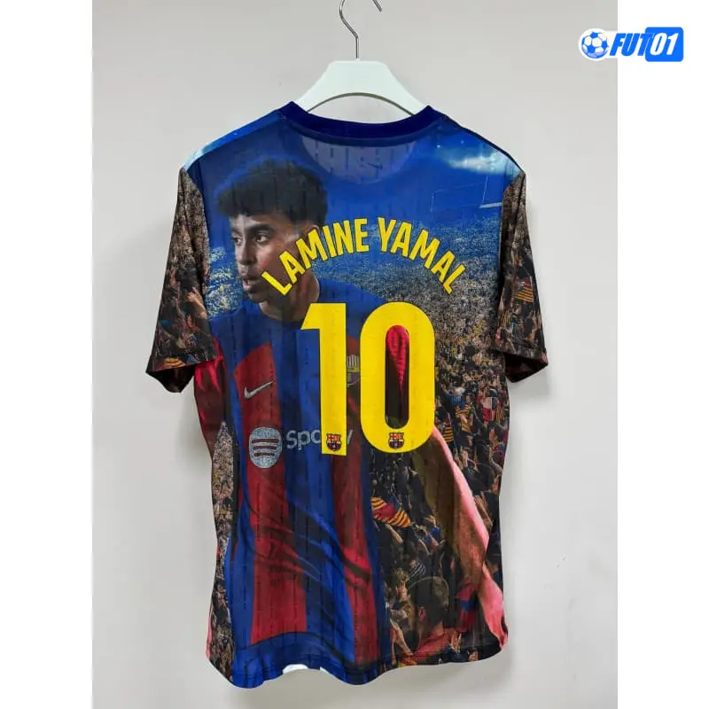 Camiseta Lamine Yamal 10 Barcelona 2026/2027 Edición Especial Versión Jugador