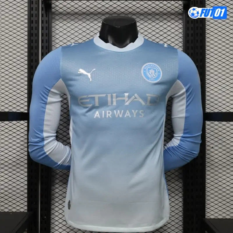 Camiseta Manchester City Home 2026/2027 Versión Jugador ML 
