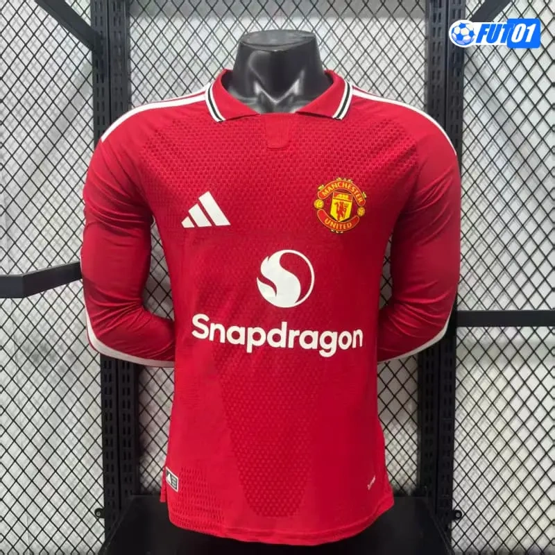 Camiseta Manchester United Home 2026/2027 Versión Jugador ML