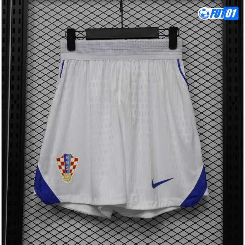 Pantalón Corto Croacia Home Mundial 2026 Versión Jugador