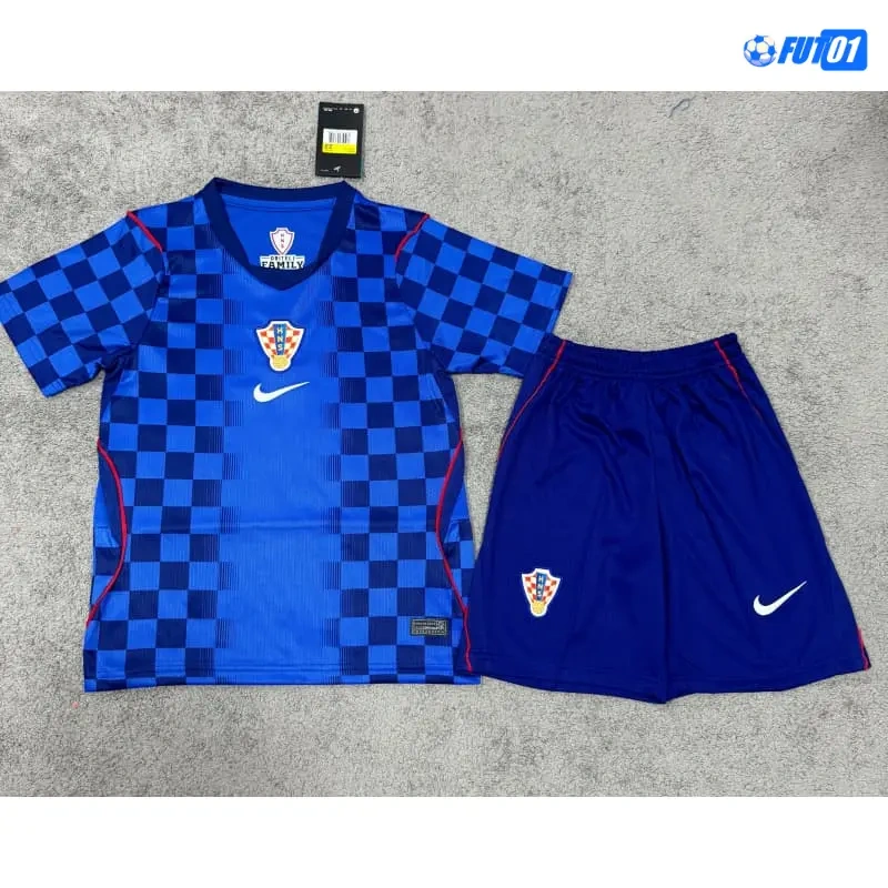 Camiseta Croacia Away Mundial 2026 Niño