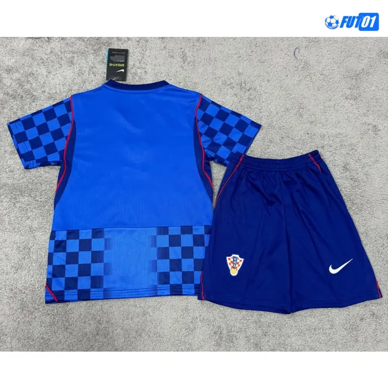 Camiseta Croacia Away Mundial 2026 Niño