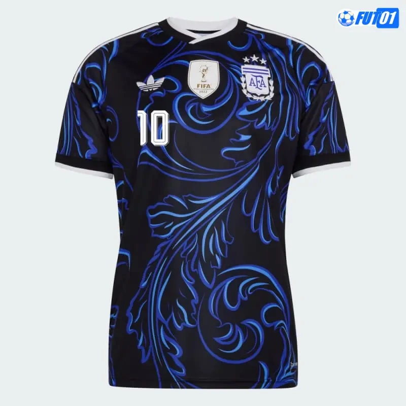 Camiseta Messi 10 Argentina Away Mundial 2026 con FIFA2022