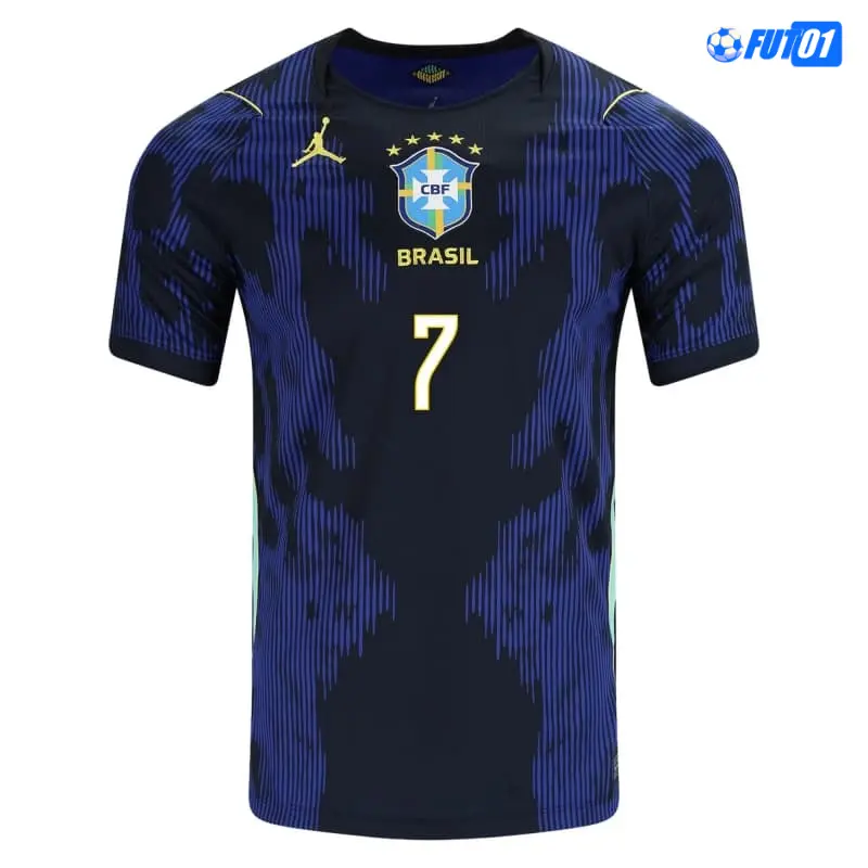 Camiseta VINI JR. 7 Brasil Away Mundial 2026