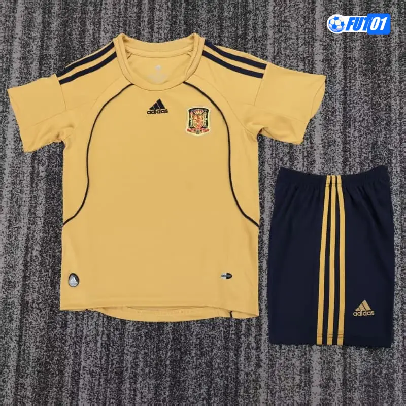 Camiseta España Away 2008 Retro Niño