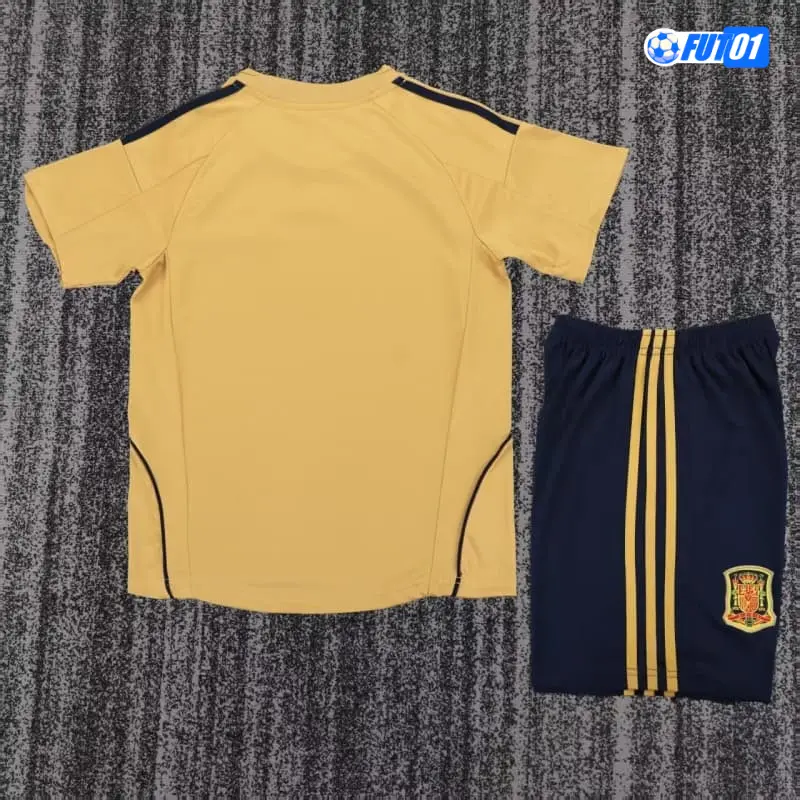 Camiseta España Away 2008 Retro Niño