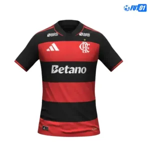 Camiseta Flamengo Home 2026/2027 Rojo/Negro