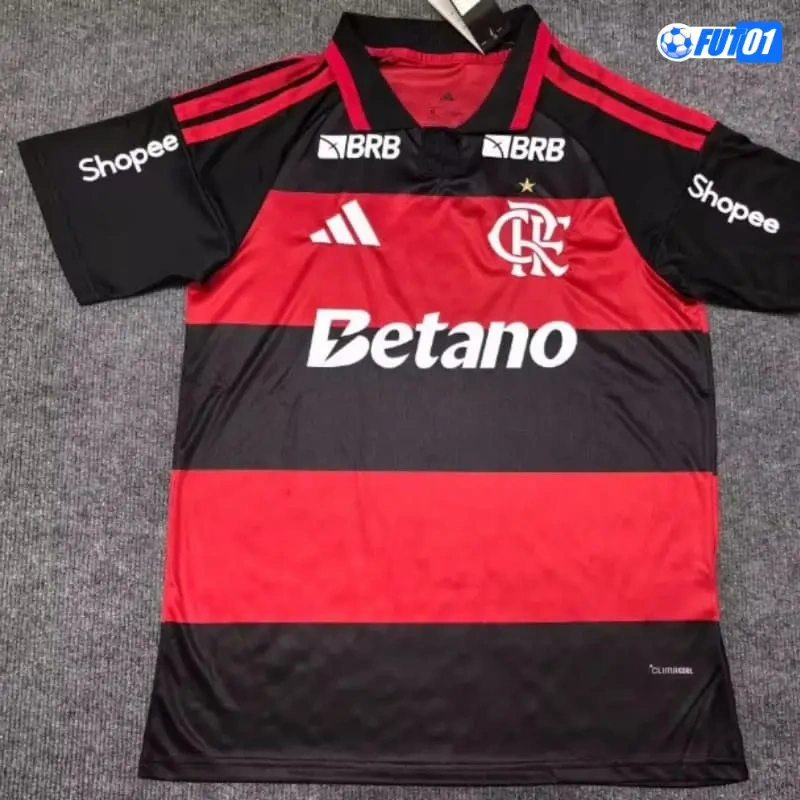 Camiseta Flamengo Home 2026/2027 Rojo/Negro