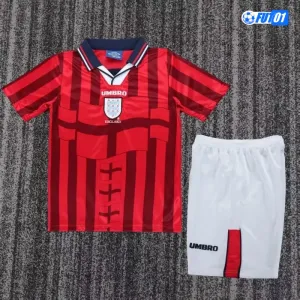 Camiseta Inglaterra Away 1998 Retro Niño