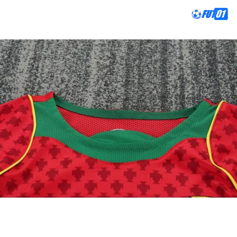Camiseta Portugal Home 2004 Retro Niño ML