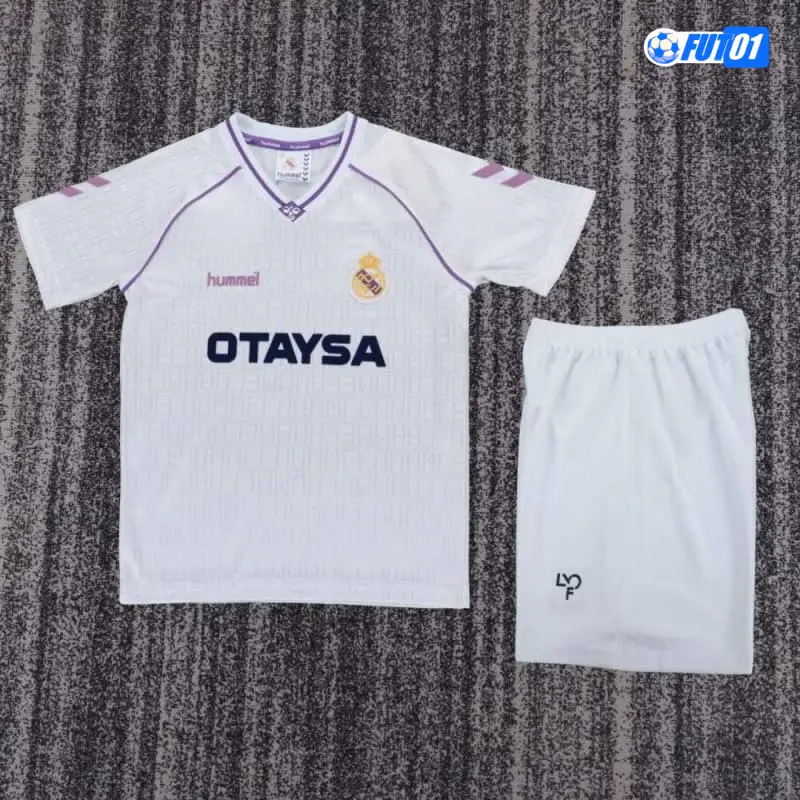 Camiseta Real Madrid Home 1990/1992 Retro Niño