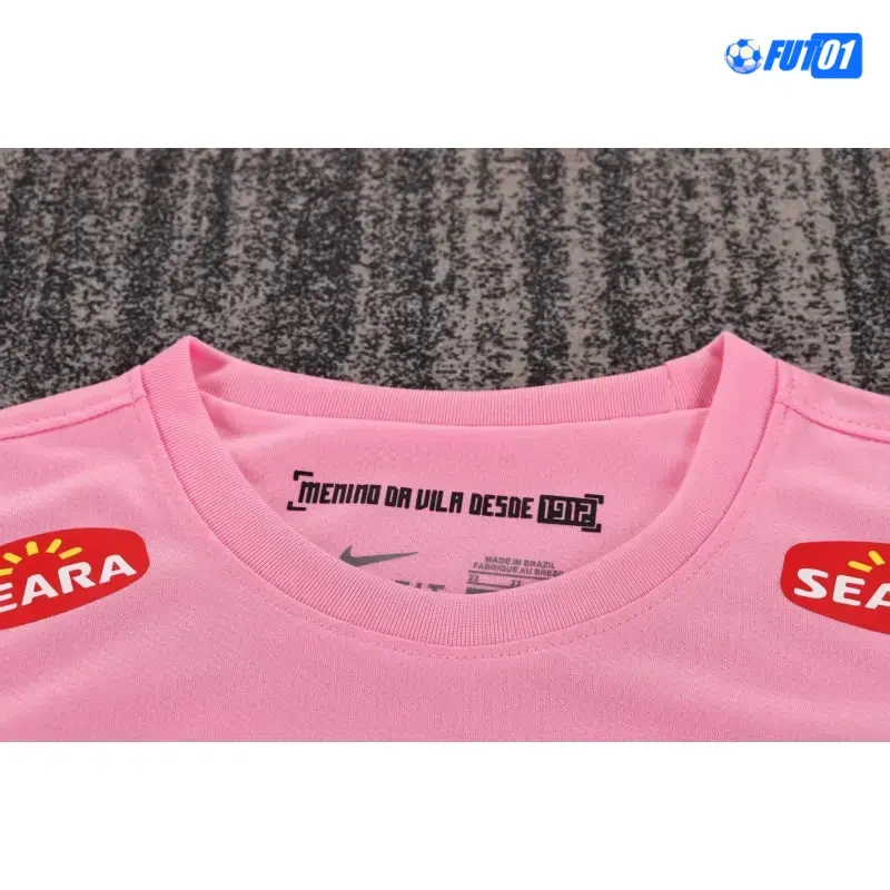 Camiseta Santos FC 2013 Retro Niño Rosa