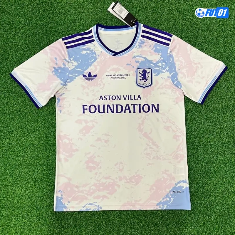 Camiseta Aston Villa Third 2025/2026 Europa League Final