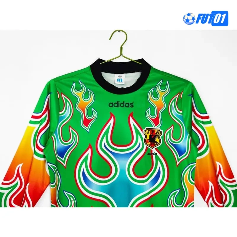 Camiseta de Portero Japon 1998 Retro ML Verde