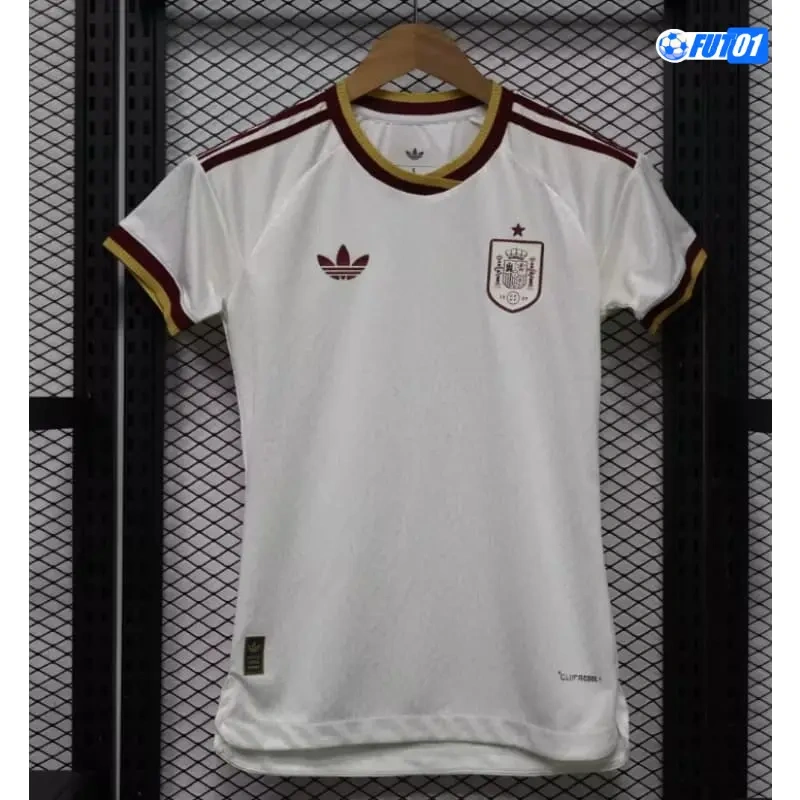 Camiseta España Away Mundial 2026 Mujer Versión Jugador
