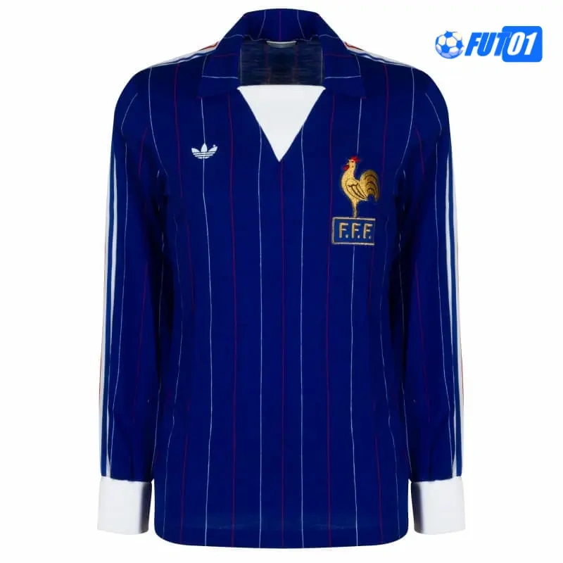Camiseta Francia Home 1980/82 Retro ML