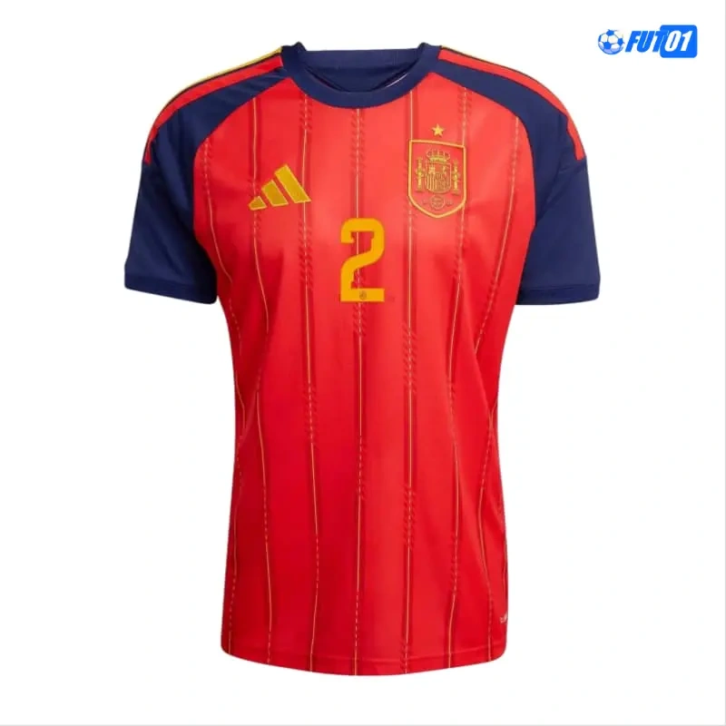 Camiseta Marc Pubill 2 España Home Mundial 2026