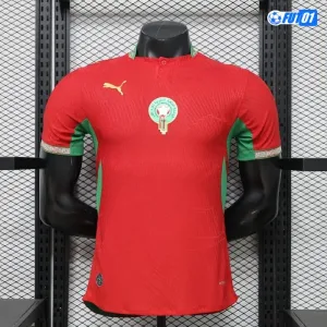 Camiseta Marruecos Home Mundial 2026 Versión Jugador