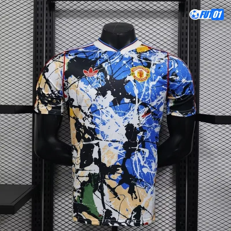 Camiseta Manchester United x Stone Roses 2025/2026 Edición Especial Versión Jugador