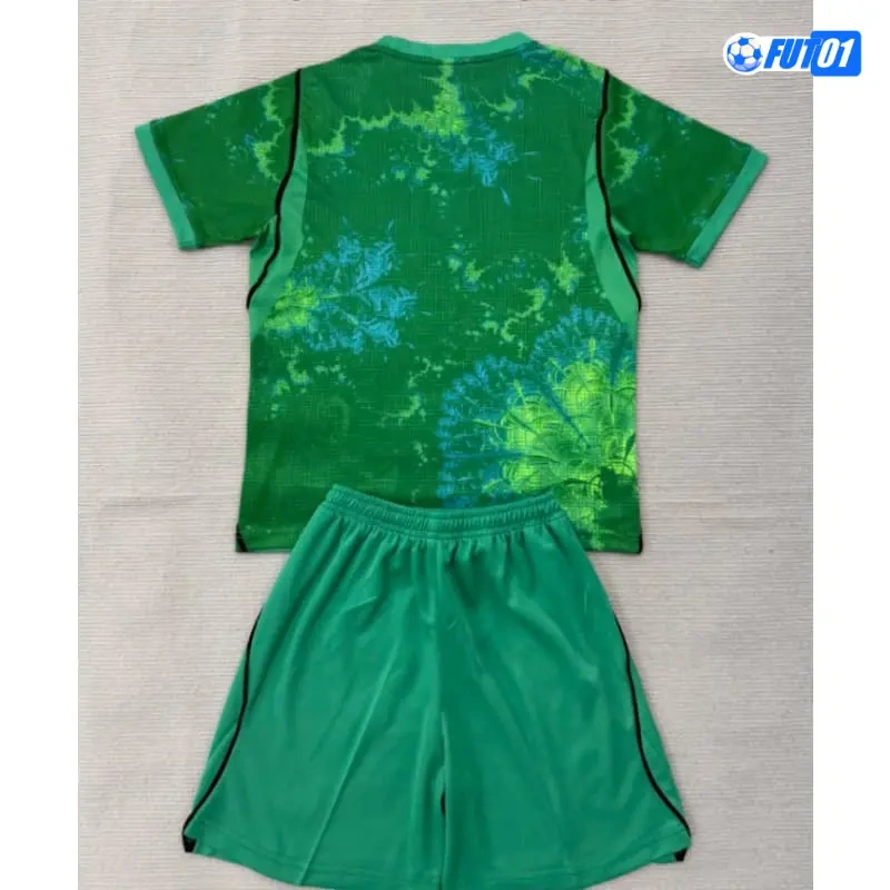 Camiseta de Portero Holanda Mundial 2026 Niño Verde