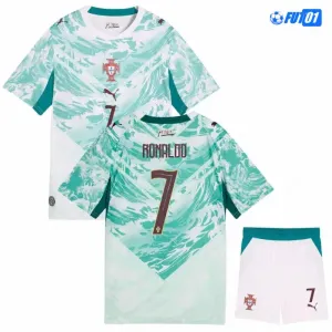 Camiseta Ronaldo 7 Portugal Away Mundial 2026 Niño