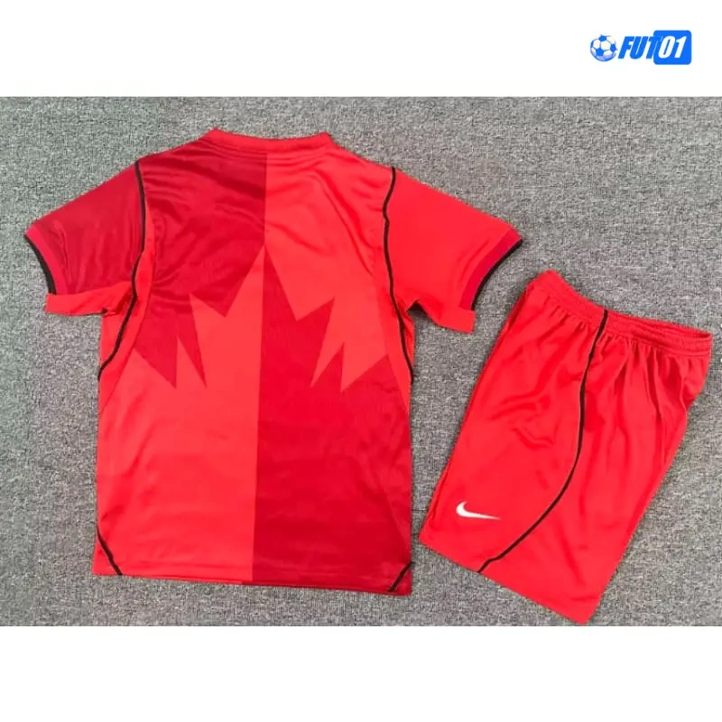 Camiseta Canada Home Mundial 2026 Niño
