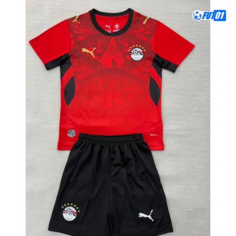 Camiseta Egipto Home Mundial 2026 Niño