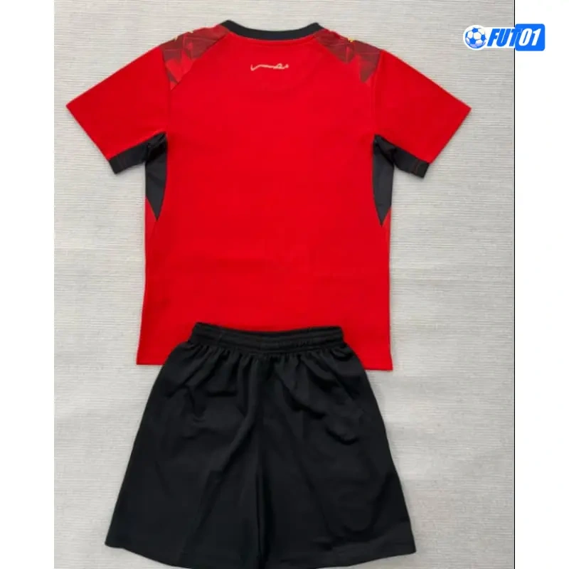 Camiseta Egipto Home Mundial 2026 Niño