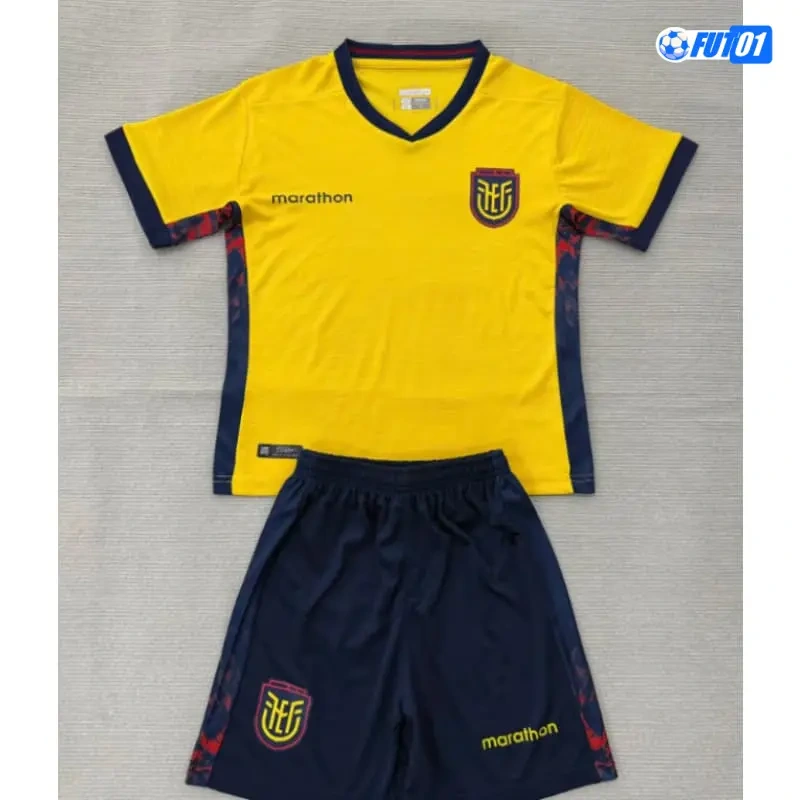 Camiseta Ecuador Home Mundial 2026 Niño