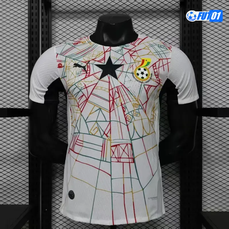 Camiseta Ghana Home Mundial 2026 Versión Jugador