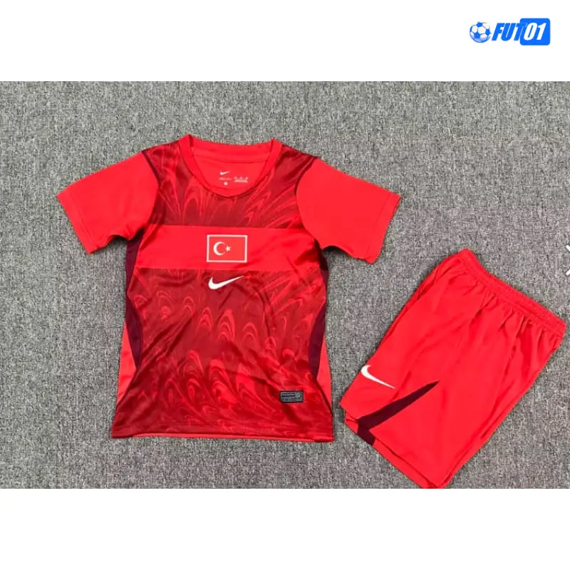 Camiseta Turquía Home Mundial 2026 Niño