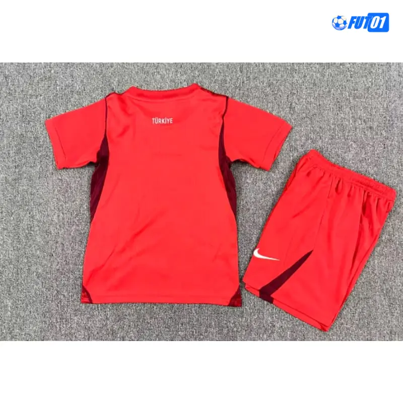 Camiseta Turquía Home Mundial 2026 Niño