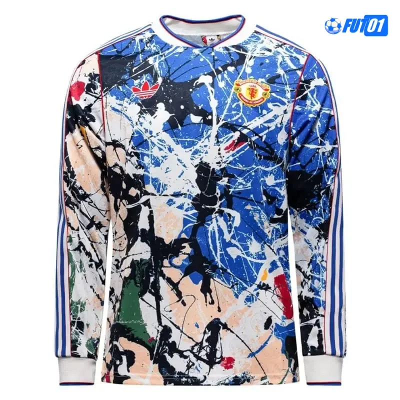 Camiseta Manchester United x Stone Roses 2025/26 Edición Especial ML