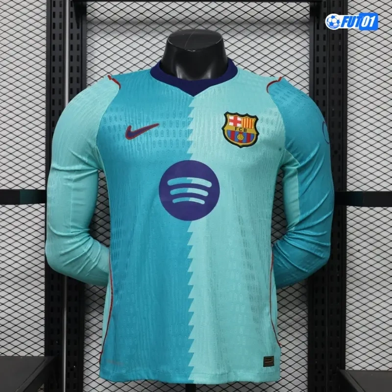 Camiseta Barcelona 2026/2027 Versión Jugador ML Azul