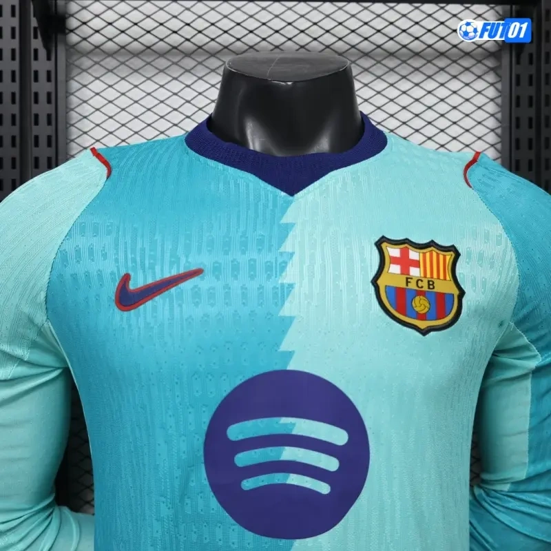 Camiseta Barcelona 2026/2027 Versión Jugador ML Azul