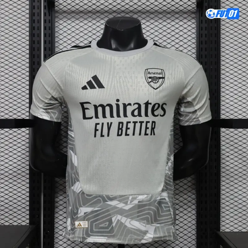 Camiseta de Portero Arsenal 2026/2027 Versión Jugador Gris