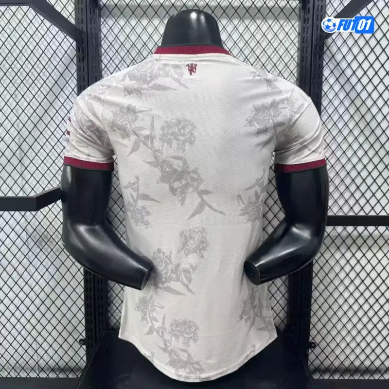 Camiseta Manchester United 2026/2027 Versión Jugador Blanco