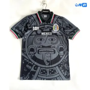 Camiseta México 1998 Retro Negro