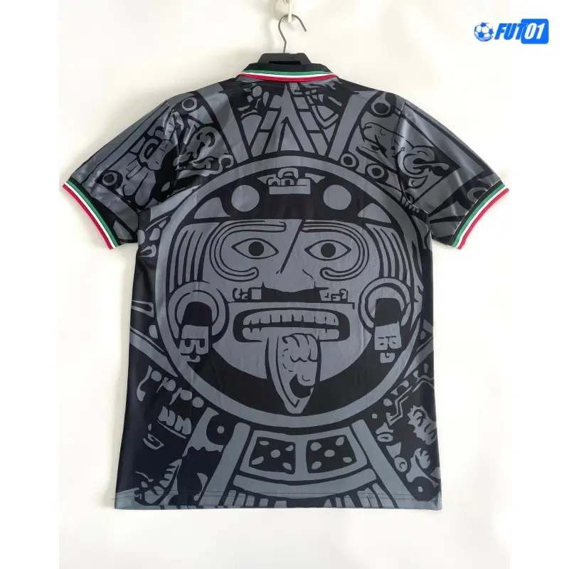 Camiseta México 1998 Retro Negro