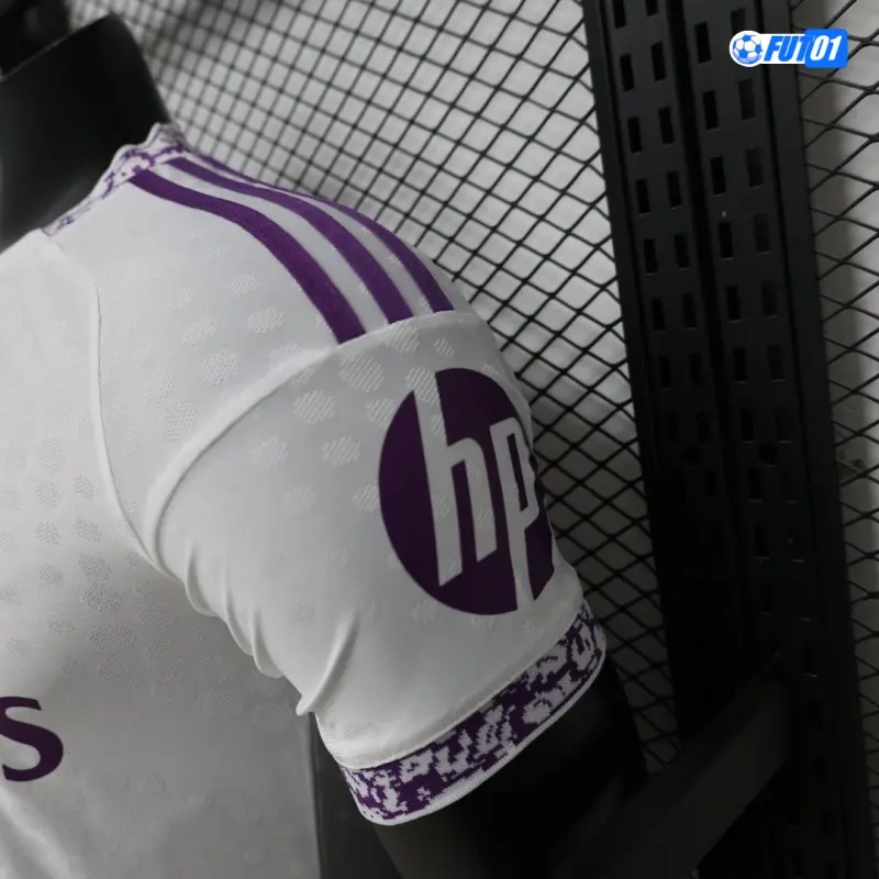Camiseta Real Madrid 2026/2027 Edición Especial Versión Jugador Blanco/Morado