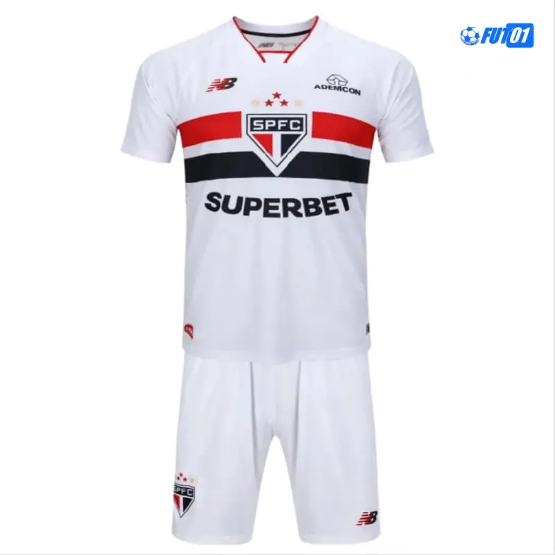 Camiseta São Paulo Home 2026/2027 Niño