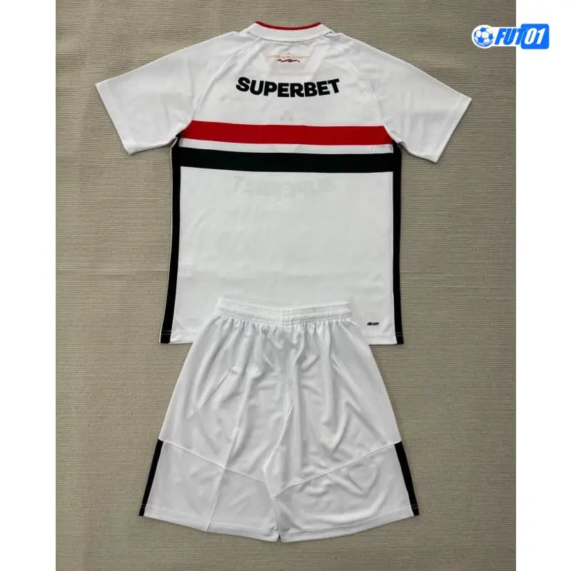 Camiseta São Paulo Home 2026/2027 Niño