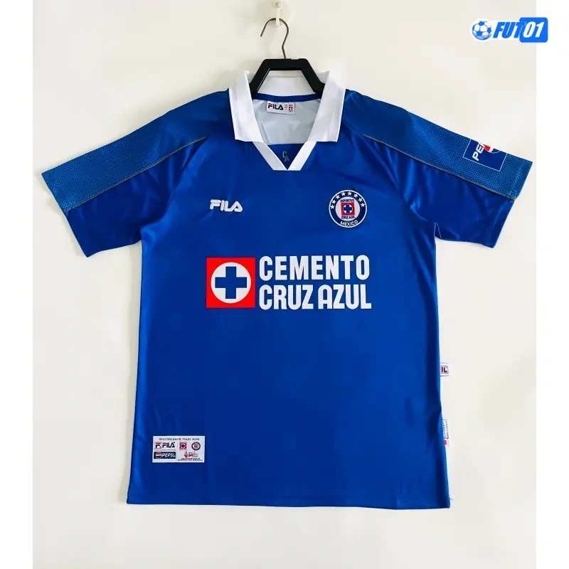 Camiseta Cruz Azul Home 2000/2001 Retro