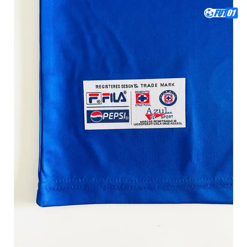 Camiseta Cruz Azul Home 2000/2001 Retro