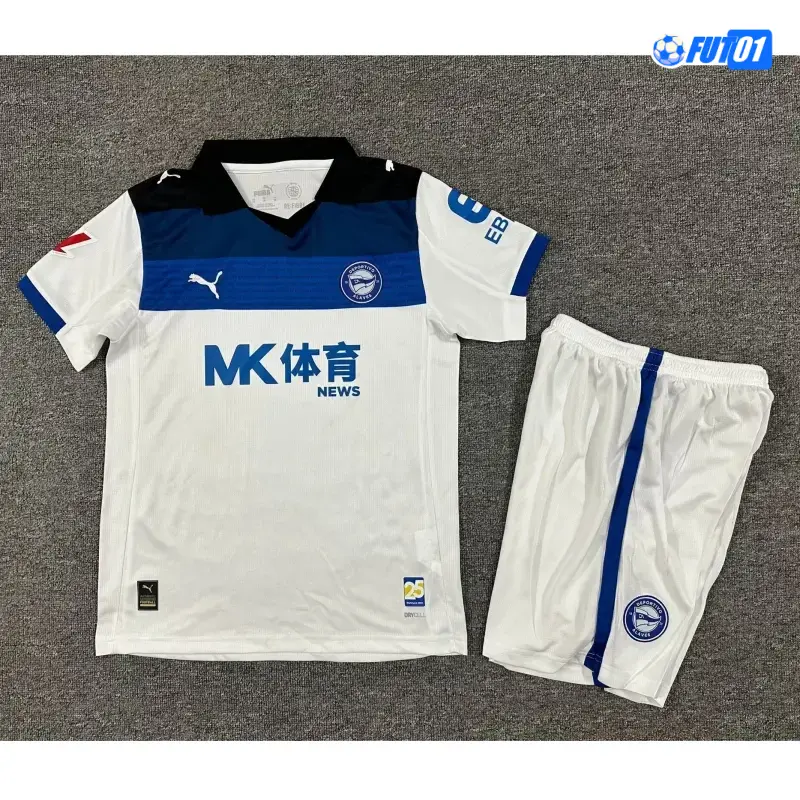 Camiseta Alavés Away 2025/2026 Niño con Parche La Liga