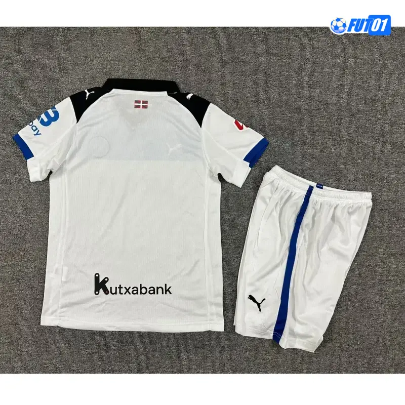 Camiseta Alavés Away 2025/2026 Niño con Parche La Liga