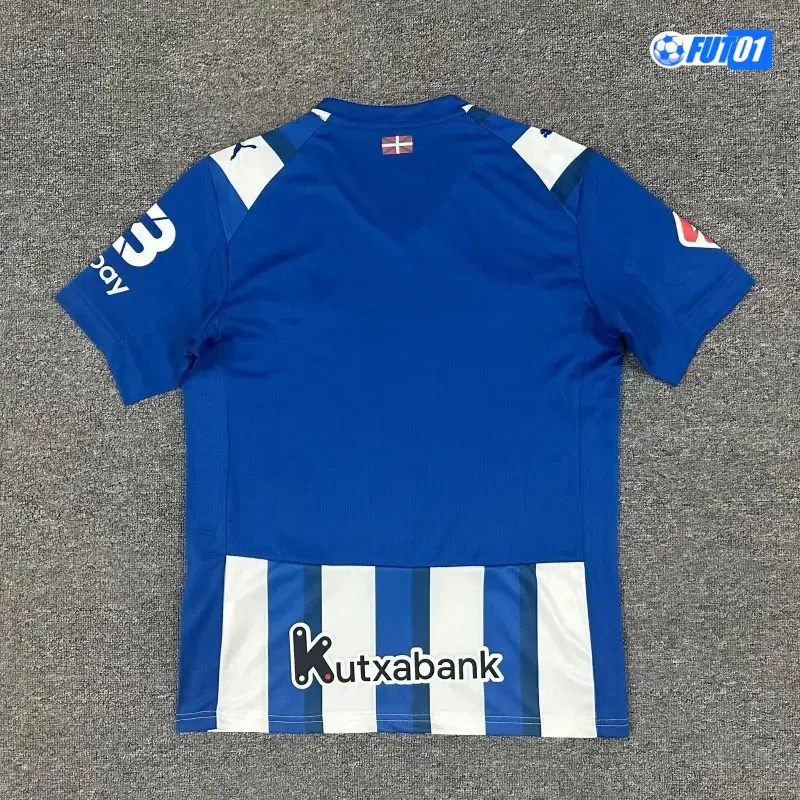 Camiseta Alavés Home 2025/2026 con Parche La Liga